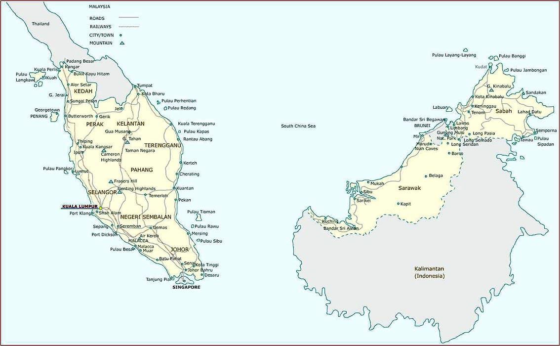 ಮಲೇಷ್ಯಾ ನಕ್ಷೆ ಅಪ್ಲಿಕೇಶನ್