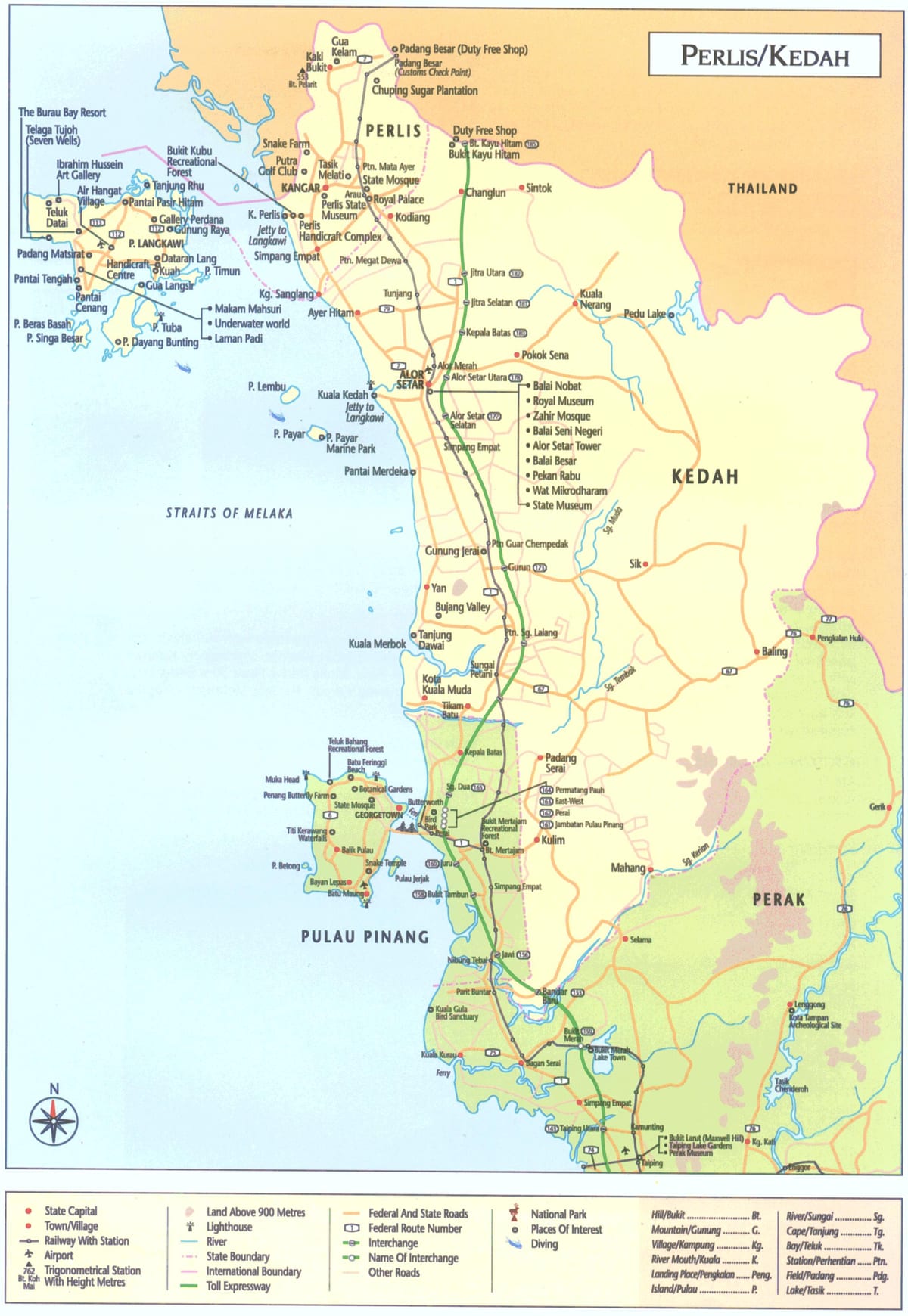 ಮಲೇಷ್ಯಾ kedah ನಕ್ಷೆ