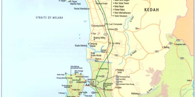 ಮಲೇಷ್ಯಾ kedah ನಕ್ಷೆ